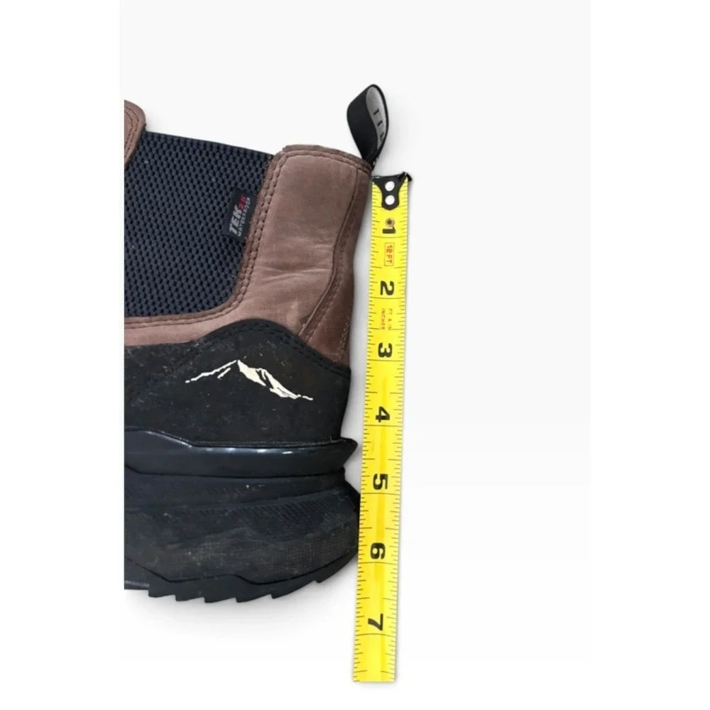 LL Bean Next Venture Chelsea Boots Mens 11.5 Brown Waterproof Vibram 525792